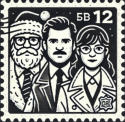 Porch Pirates Movie: The Detectives Postal Stamp