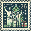 Porch Pirates Movie: The Family Postal Stamp