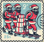 Porch Pirates Movie: The Pirates Postal Stamp